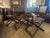 Brown Late 20th Century McGuire Organic Modern Director's Dining Chairs - A Set of Six For Sale - Image 8 of 9