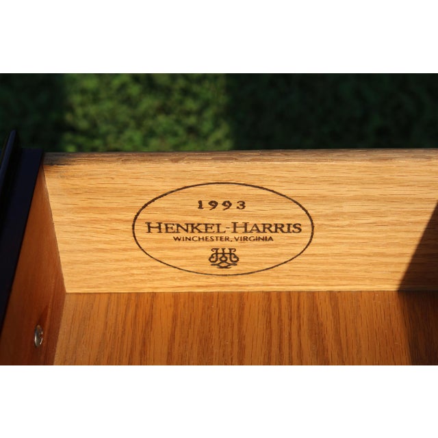 Henkel-Harris Mahogany Nightstands—A Pair For Sale - Image 17 of 18