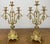 Vintage French Brass Ornate Candleholders, Set of 2 For Sale - Image 12 of 13