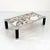 Black Postmodern Coffee Table with Calacatta Violetta Marble, 1980s For Sale - Image 8 of 10