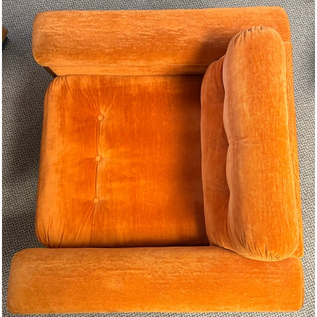 Lane Furniture 1970s Mid Century Modern Club Chair by Craft Associates for Lane Furniture For Sale - Image 4 of 11