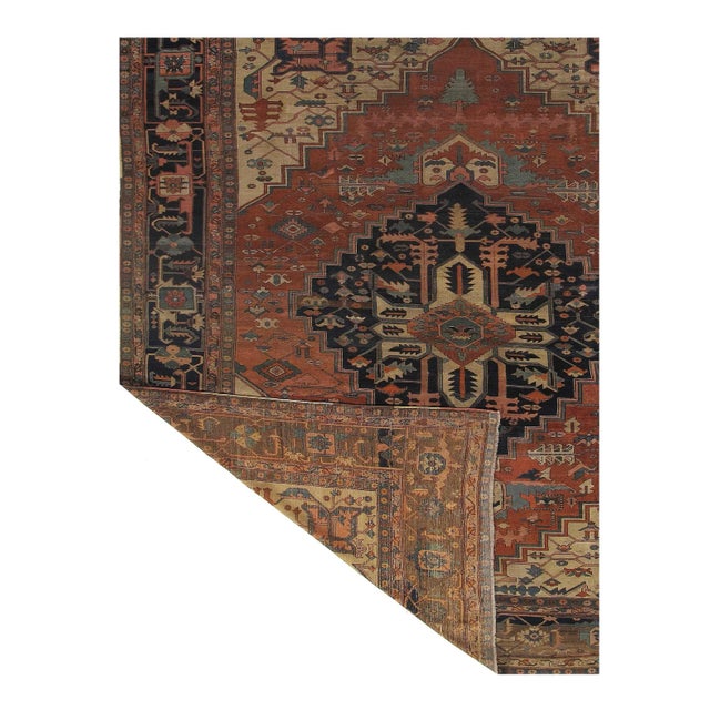 The Persian Serapi rugs belong to a family of regional Persian rugs. These rugs were produced in the Iranian province of...