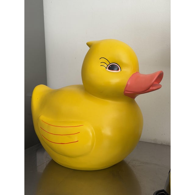 Pop Art Yellow Bath Duck Statue, 1990 For Sale - Image 4 of 10