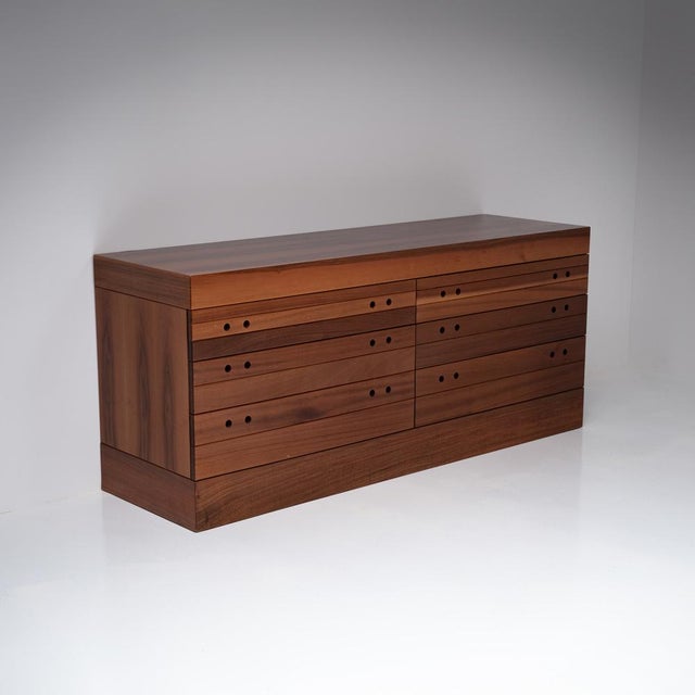 Walnut Veneered Chest, 1960s For Sale - Image 15 of 15