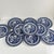 Vintage English Dessert Plates with Asian Pattern, 1970, Set of 10 For Sale - Image 3 of 8
