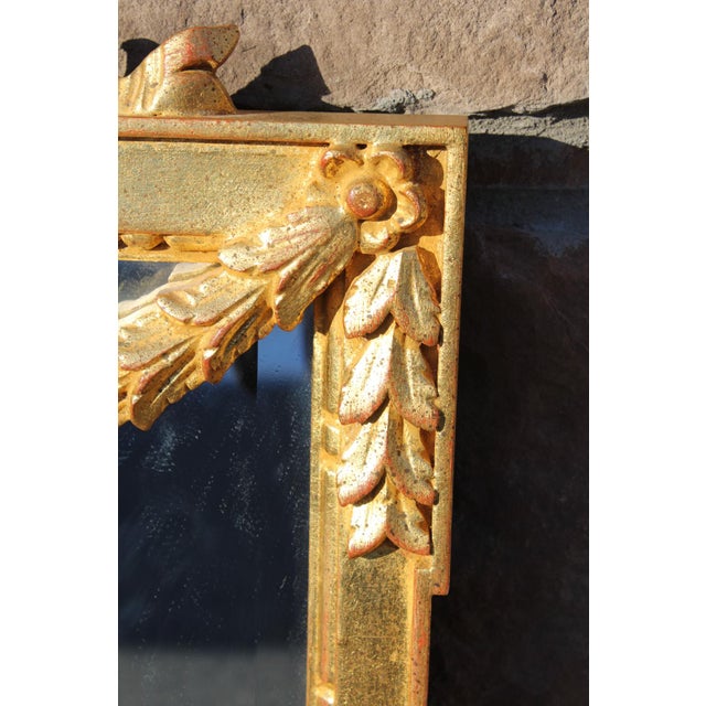 Baker Knapp & Tubbs Italian Giltwood Mirror in the Style of Louis XVI For Sale - Image 9 of 18