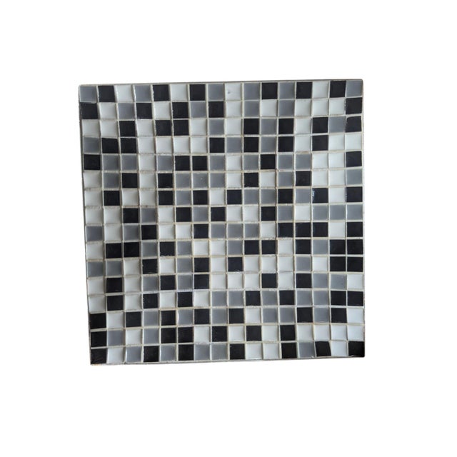 Mid Century Modern Tiled Catchall Dish For Sale - Image 10 of 13
