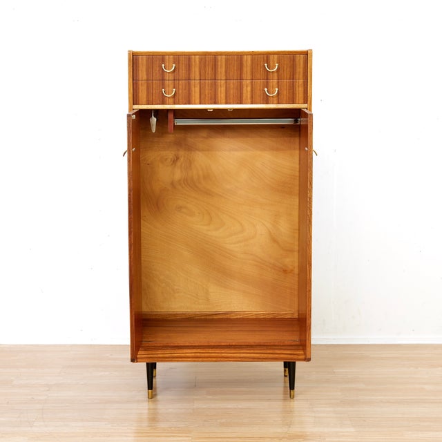 Mid-Century Modern 1960s Mid Century Armoire Coat Closet by E Gomme For Sale - Image 3 of 11