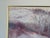 1980s Vintage Impressionist Abstract Winter Landscape Painting in Gold Aluminum Frame For Sale In Miami - Image 6 of 11