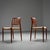 Wood Vintage Dining Chairs in Teak and Papercord by Niels Otto Møller, Denmark, 1960s, Set of 4 For Sale - Image 7 of 10
