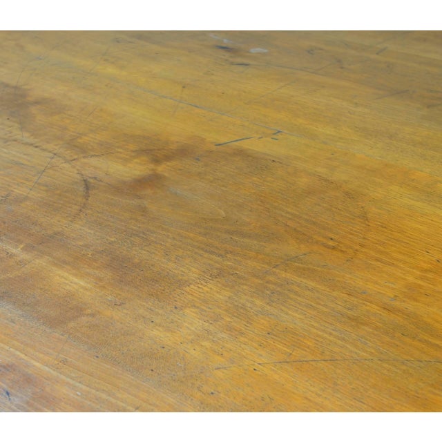 Biedermeier Table in Cherry Wood with Drawer, 1800s For Sale - Image 18 of 18