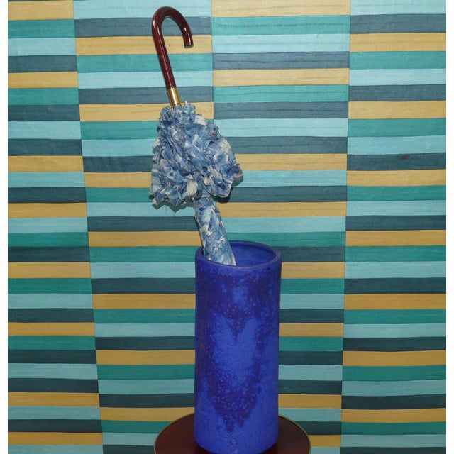 Mid-Century Modern Large Ceramic Vase Floor Vase by H. Heyne Potter, 1970s For Sale - Image 3 of 11