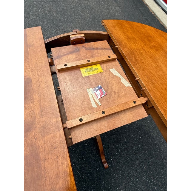 Nichols and Stone Diminutive Dining Table With Leaf For Sale - Image 9 of 10
