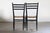 Vintage Italian Papercord Black Dining Chairs with Woven Seat, 1950s, Set of 8 For Sale - Image 13 of 18