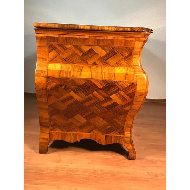Wood German Baroque Chest of Drawers, 1750, Walnut For Sale - Image 7 of 11