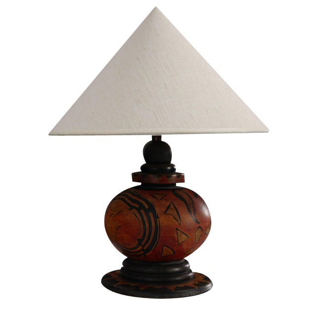 Amsterdamse School Table Lamp by H. Steinpatz For Sale
