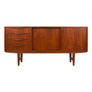 Vintage Mid-Century Teak Sideboard by Erling W. Bach, 1960s For Sale