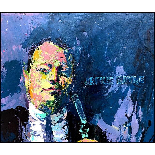 Leroy Neiman Late 20th Century The Original Vegas Comedian - Jackie Gayle, LeRoy Neiman For Sale - Image 4 of 6