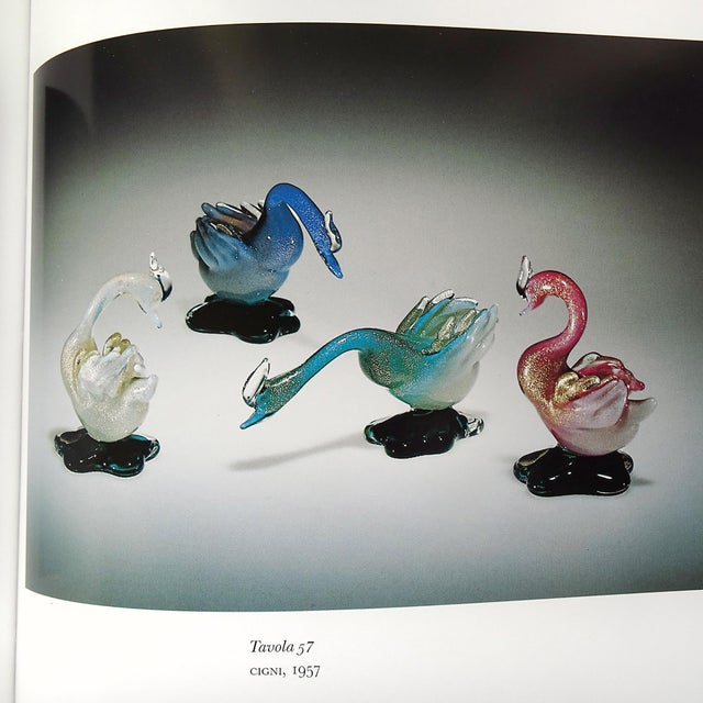 Vintage Seguso Murano 1957 Pink White Gold Flecks Italian Art Glass Swan Bird Figurine Sculpture For Sale - Image 9 of 9