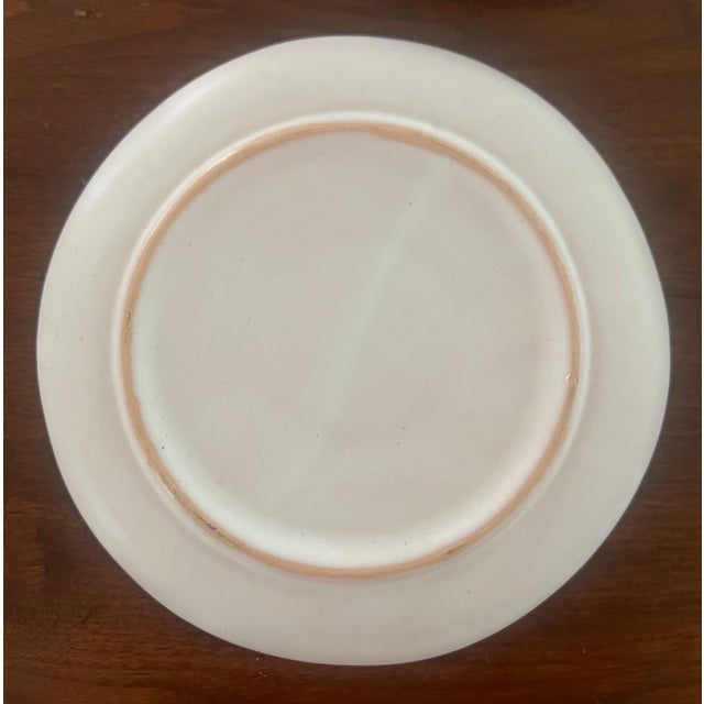 Hand Painted European Pottery Oyster Plate For Sale - Image 12 of 12
