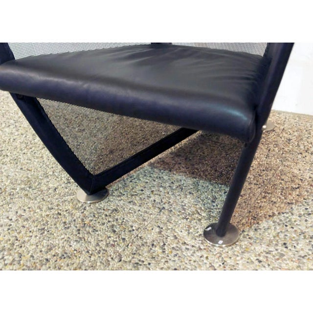 Set of Privè Lounge Chair & Ottoman by Paolo Nava for Alias, 1980s For Sale - Image 6 of 7