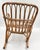 Mid 20th Century Mid-Century Franco Albini Style Child's Rattan Bamboo Rocking Chair For Sale - Image 5 of 11