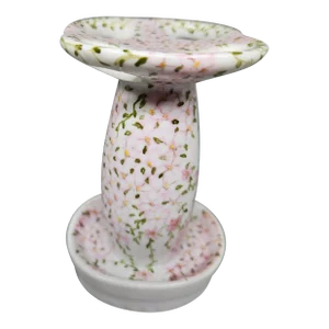 Vintage Porcelain Handpainted Toothbrush Holder, Japan