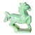 Miniature Well-Carved Horse of Tree Agate, an Uncommon Stone For Sale