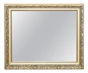 Vintage Gold Ornate Bevelled Wall Mirror