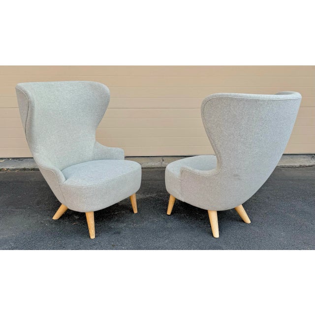 2010s Tom Dixon for George Smith Micro Wingback Chairs For Sale - Image 5 of 12