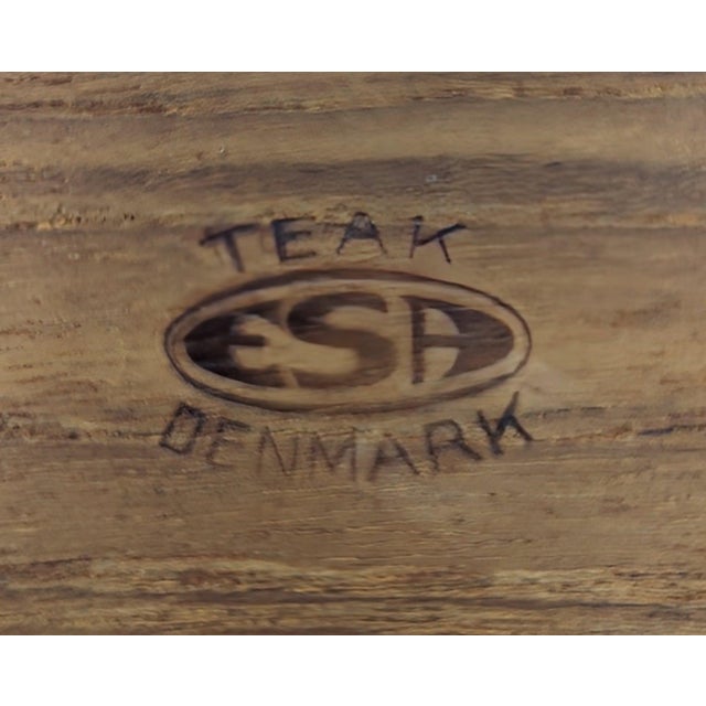 Mid 20th Century Danish Teak Wood Bowls Designed by Eric S. Angelo, Set of 5 Pieces For Sale - Image 10 of 10
