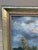 Antique Hand Painted Framed Oil on Canvas Landscape Painting, Early 20th Century For Sale - Image 4 of 10