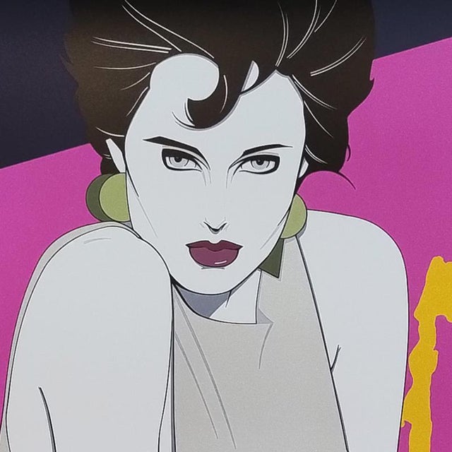 Splash Art Poster by Patrick Nagel, 1990s For Sale - Image 3 of 7