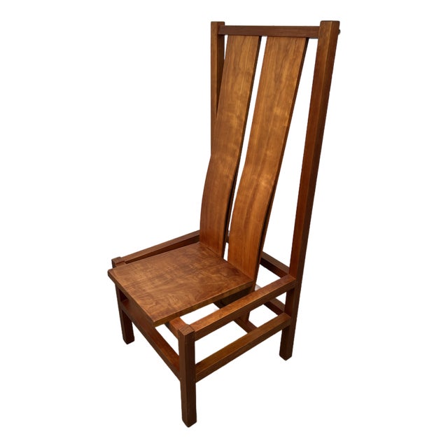 1990s Thomas Moser of Maine High-Back "Washington Square" Chair For Sale