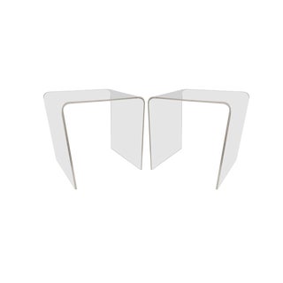 Vintage Side Tables in Acrylic, 1970s, Set of 2 For Sale
