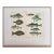 Antique German Fish Print from "Natural History of Mammals" ca. 1878 Matted, 2 For Sale