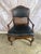 Black Eight French Provincial-Style Dining Chairs For Sale - Image 8 of 18