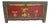 1970s Asian Maximalist Hand Painted Sideboard Folk Rustic For Sale
