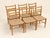 Mid-Century Modern Scandinavian Chairs in Wood and Danish Cord, 1960s, Set of 6 For Sale - Image 4 of 8