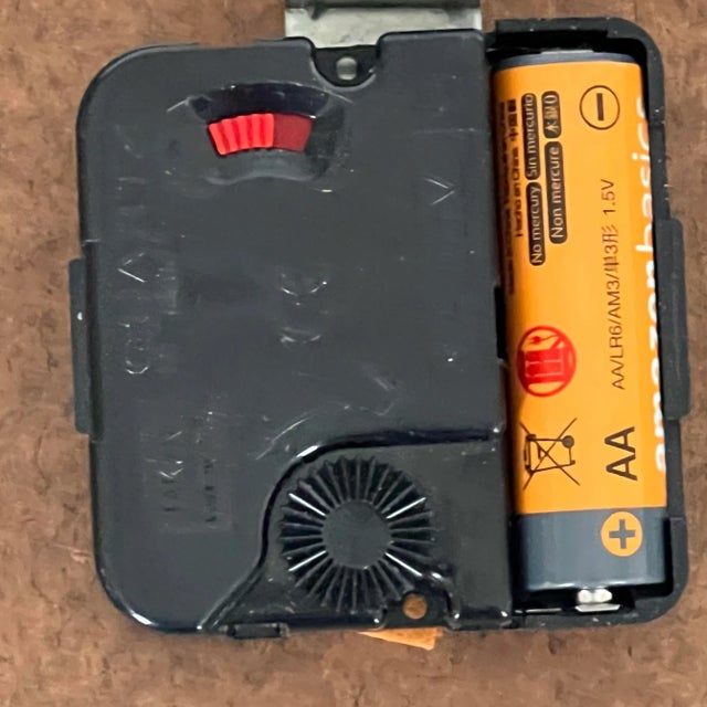 Black Wall Clock Designed by Nathan George Horwitt From the Museum of Modern Art Design Collection 1970 For Sale - Image 8 of 11