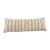 Turkish Hemp Pillow Cushion Natural Beige Brown Cushion Cover 14"x40" For Sale