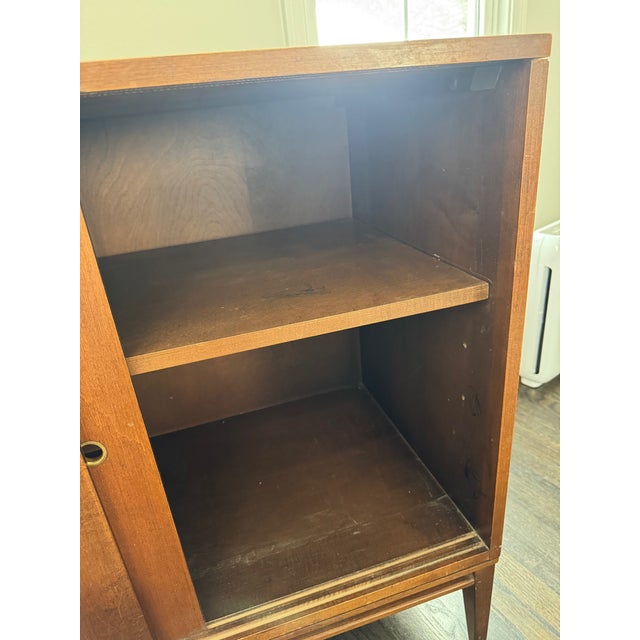 1950s 1950s Paul McCobb by the Planner Group Mid-Century Modern Sliding Doors Cabinet For Sale - Image 5 of 6