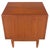 Danish Mid-Century Modern Teak Side End Table Night Stand Tambour Doors Falster For Sale - Image 12 of 12