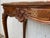 20th French Century Marble Top Walnut Console Table With Drawer For Sale - Image 9 of 13