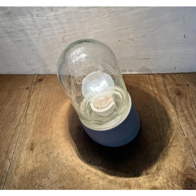 Vintage White Porcelain Wall Light, 1970s For Sale - Image 11 of 13