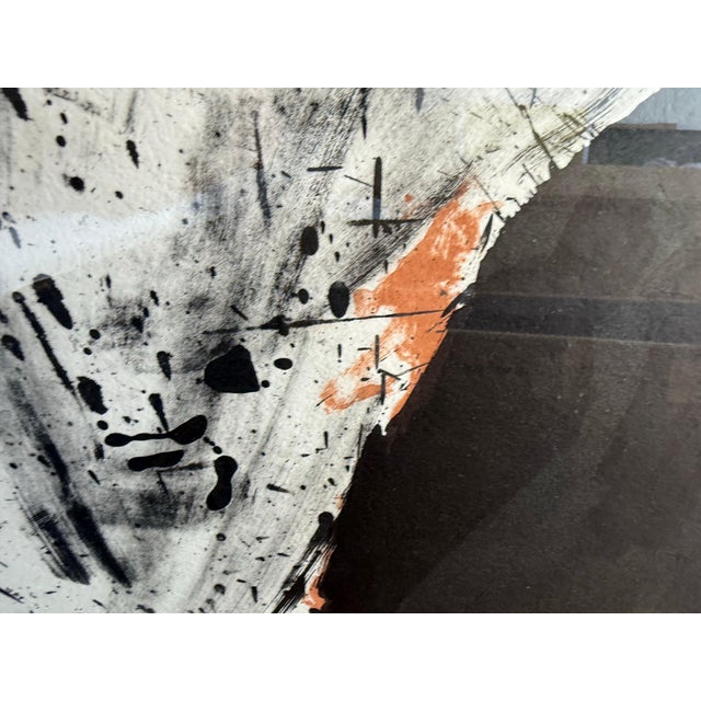 1980s Robert Motherwell, Large Robert Motherwell Lithograph Abstract Expressionist Lament for Lorca 1982 For Sale - Image 5 of 13