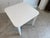 White Rustic Side Table, 1950s For Sale - Image 8 of 9