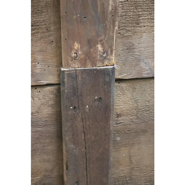 Large Antique Wardrobe in Solid Walnut, 1680s For Sale - Image 5 of 18