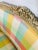 French Palm Beach Style Vintage Settee Reupholstered in Silk For Sale - Image 3 of 9