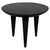 2010s Andrianna Shamaris Minimalist Charred Round Side Table For Sale - Image 5 of 18